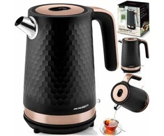 Berdsen BD-705 elektrinis virdulys 1,7 l, juodas ir varinis