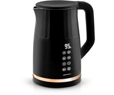 Berdsen BD-706 elektrinis virdulys 1,7 l su temperatūros valdymu ir jutikliniu ekranu, juodas