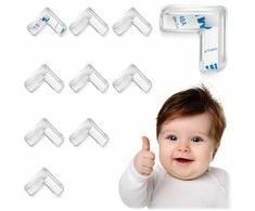 „Ricokids“ 798400 kampų apsaugos, 10 vnt., skaidrios