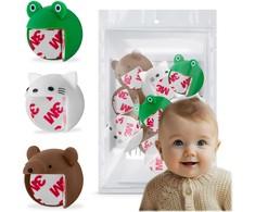 Ricokids Gyvūno galvos formos spintelių kampų apsaugos - 10 vnt.