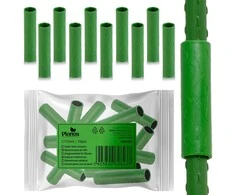 Stulpinės jungtys 11mm Plonos PL-941 žalios 10 vnt.
