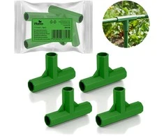 11 mm 3 polių jungtys pomidorų augalams Plonos PL-941 žalios 4 vnt.