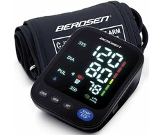 Berdsen BD-123 žasto kraujospūdžio matuoklis su lenkiškais pranešimais ir „Bluetooth“ ryšiu