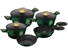 Puodų komplektas (10 dalių) Berlinger Haus Emerald Collection BH/6065