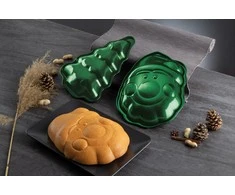 Rinkinys 2 ŚWIĄTECZNYCH FOREMEK DO PIECZENIA CIASTEK BERLINGER HAUS EMERALD BH-6949