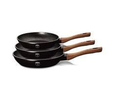 Pan Berlinger Haus rinkinys Ebony 20 24 28cm 3vnt.