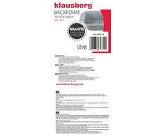 Forma, lakštas, pilkas marmuras 30,5 cm Klausberg