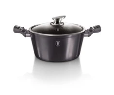 Puodas su dangčiu BERLINGER HAUS CARBON PRO, Ø20 cm, 2,5 l
