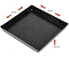KEPIMO PLOKŠTAS 20X20X2,5cm SU NEMOKAMA DUGNA NELIPA DANGLA BRUNBESTE BB-3652