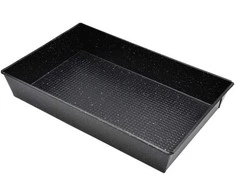 BLACHA FORMA DO PIECZENIA 36X23,5X6CM NIEPRZYWIERALNA MARMUREK BRUNBESTE BB-1083