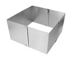 REGULOWANA FORMA DO CIASTA 15-27 x 15cm TORTOWNICA BRUNBESTE BB-3142