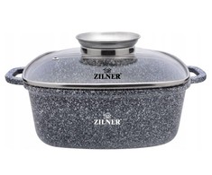 Zilner BRITFANNA QUADRATIC Puodas 4.4L 24CM ZILNER ZL-7062