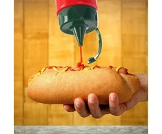 Vilde Orion Ketchup butelka 680 ml raudona