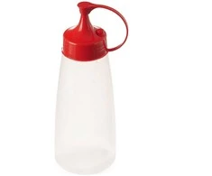 Ibili Orion Buteliukas padažui 525 ml su dozatoriumi raudonas
