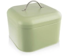 Orion metalinis duonos dėžė GREENISH 20x20x17 cm