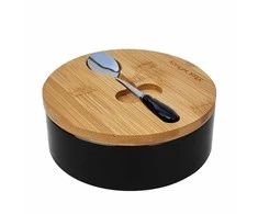 CUKIERNICA CERAMICZNA Z ŁYŻECZKĄ Juoda KONIGHOFFER 4240
