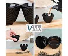 Mplco Vilde ketaus arbatos puodelių rinkinys 60 ml 2 vnt.