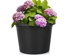 Vilde Gelinė vaza 34 cm juoda - Gėlėms ir augalams