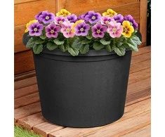 Vilde Gelinė vaza 34 cm juoda - Gėlėms ir augalams