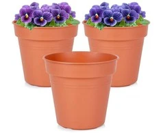 Ibergarden ProGarden Plastikinių Vazonų Rinkinys 3 vnt. 15 cm