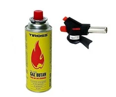 DUJŲ DEGIKLĖ + KASETĖ 227g LEMPA TIROSS TS-705-G lituoklis