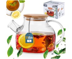 Stiklinis ąsotis su sieteliu Vilde, 1 l