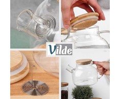 Stiklinis ąsotis su sieteliu Vilde, 1 l