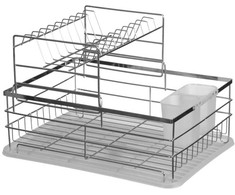 Dviejų lygių indų džiovyklė 41 x 30 x 27,5 cm BRUNBESTE BB-3436