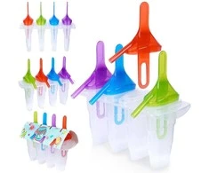 Excellent Houseware Ledų formelės 4 vnt. su stovu