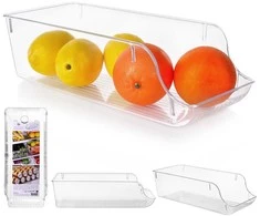 KOOPMAN Šaldytuvo organizatorius 35x14x10 cm - Universalus plastikinis