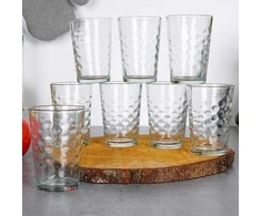 Excellent Houseware Stiklinės gėrimams 200 ml, rinkinys 8 vnt.