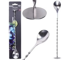 Eh Excellent Houseware Kokteilių šaukštelis plieno 28 cm