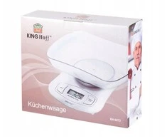 Virtuvinės svarstyklės King Hoff Svarstyklės „Kinghoff“ elektroninės virtuvės svarstyklės