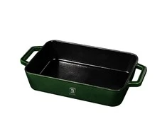 Berlinger Haus Emaliuotas ketaus troškintuvas, 30(37)x20x7cm, 3L | Emerald Collection BH/6506