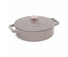 Berlinger Haus Ketaus puodas su dangčiu 26 cm Taupe Collection BH 6527