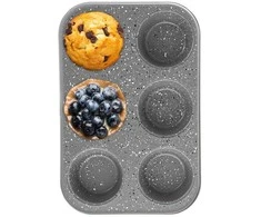 Orion Keksiukų kepimo forma GRANDE Granitinė 6 muffins