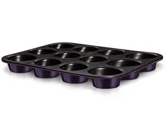 FORMA DO PIECZENIA MUFFINÓW X12 BERLINGER HAUS PURPLE ECLIPSE BH-6800
