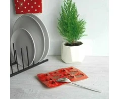 Zs La Cucina Silikoninė forma šokoladui, Kalėdų tema, 12 formelių