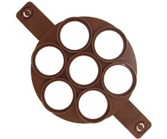 Orion Silikoninė kiaušinių kepimo forma 24 cm, ruda