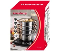 Klausberg Garnki Garinimo puodai, 5 guobos, 20 cm, 3,1 l kb-7730