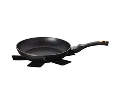 GRANITINĖ KEDA 20CM BERLINGER HAUS Juodas ROSE BH-1633-N