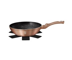 GRANITINĖ PAS / WOK 28CM BERLINGER HAUS METALLIC LINE ROSE GOLD BH-1512-N