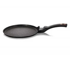 GRANITINĖ SKELĖ BLYNELIAMS 28cm BERLINGER HAUS Juodas ROSE BH-6181