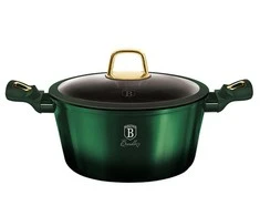 GRANITINĖ TRAUKA 2,5L 20CM BERLINGER HAUS METALLIC LINE EMERALD BH-6057