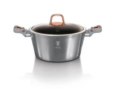 GRANITINIS PUKAS 28CM 6,1L BERLINGER HAUS MOONLIGHT BH-6013