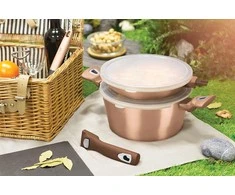 Berlinger Haus Puodų ir keptuvės komplektas, 6 dalių, Berlingerhaus Rose Gold Edition | BH-7051