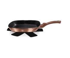 GRILINĖ KEDA 28x28cm BERLINGER HAUS ROSE GOLD NOIR BH-1889