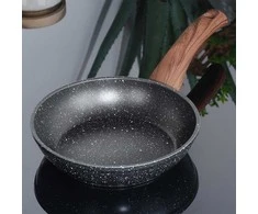 Keptuvė Vilde Juodas&amp;Wood 16 cm