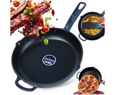 Orion Ketaus keptuvė 26 cm, emaliuota, mėlyna