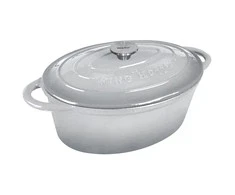 King Hoff Brytfanka Kepimo skarda 6,2 l, pilkojo ketaus, „Kinghoff“